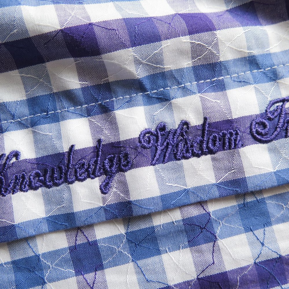 Robert Graham Backstreet LS Blue-Purple Check Shirt (M) OMG! 😎 - Picture 3 of 9